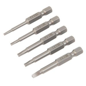 סט ביטים 5 יח'1/4"X50mm ראש משולש בקופסא SIGNET סט ביטים 5 יח'1/4"X50mm ראש משולש בקופסא SIGNET