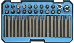 סט ביטים כוכב+TORX+אלן 40 יח SIGNET סט ביטים כוכב+TORX+אלן 40 יח SIGNET