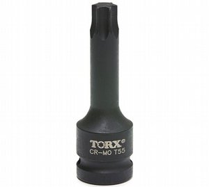 בוקסה TORX כח שחור ארוך SIGNET D1/2 T20 בוקסה TORX כח שחור ארוך SIGNET D1/2 T20
