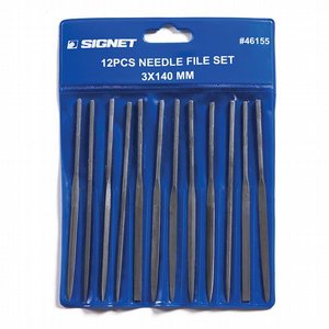 סט פצירות מחט 140 ממ 12 יח SIGNET סט פצירות מחט 140 ממ 12 יח SIGNET
