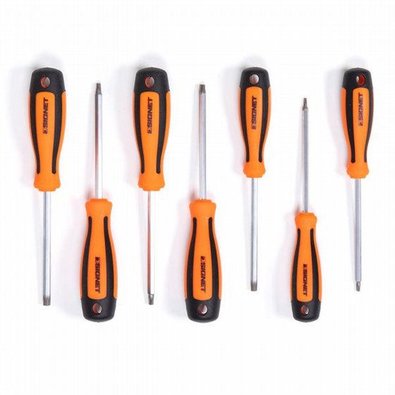 �� ����� 7 ORANGE TORX �� SIGNET