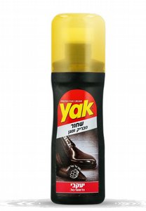 YAK בקבוק להברקת נעליים שחור 50 מ"ל YAK בקבוק להברקת נעליים שחור 50 מ"ל