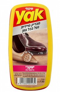 YAK ספוג להברקת נעליים - שקוף YAK ספוג להברקת נעליים - שקוף