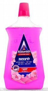 אסטוניש לשטיפת רצפות ורוד 1 ליטר אסטוניש לשטיפת רצפות ורוד 1 ליטר