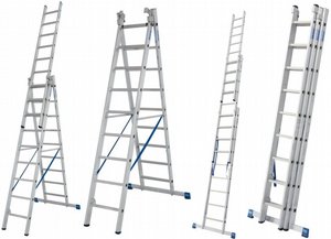 3X10 סולם אלומיניום מקצועי רב שימושי סולמות חגית 3X10 סולם אלומיניום מקצועי רב שימושי סולמות חגית