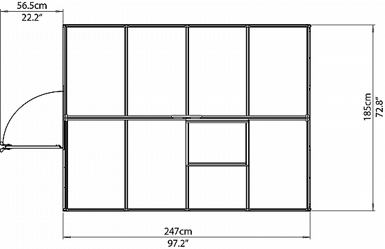 ���� 1.9X2.5 ��� Canopia 701549