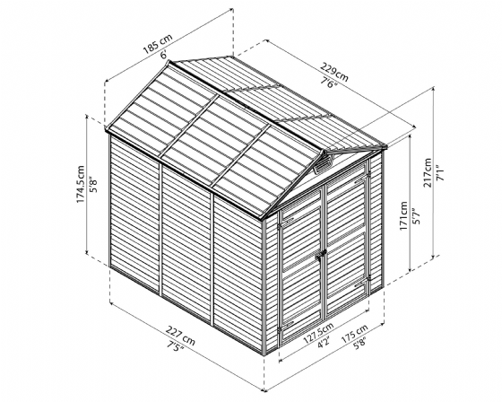 ����  Canopia SKYLIGHT 702302