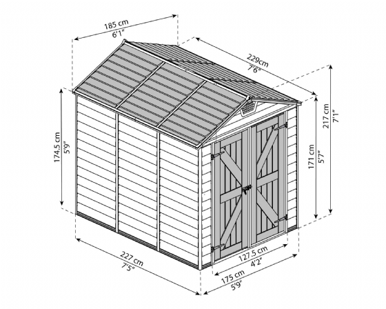 ����  Canopia SKYLIGHT 703389