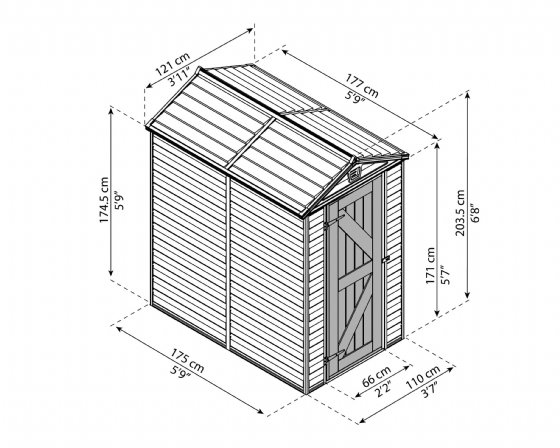 ���� 1.78X1.23 ��� Canopia SkyLight 703474