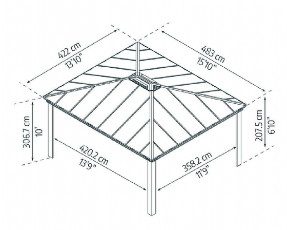 ����� ����� 4.3X4.9 ��� ���� ���� ������ Canopia Dallas