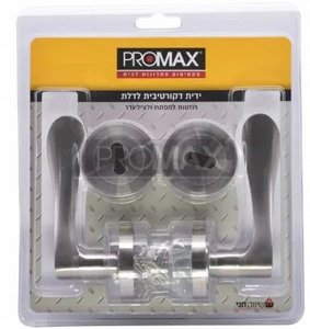 ידית נועה ניקל מט מפתח בבליסטר PROMAX ידית נועה ניקל מט מפתח בבליסטר PROMAX