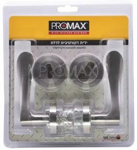 ידית נועה ניקל מט מ/צ בבליסטר PROMAX ידית נועה ניקל מט מ/צ בבליסטר PROMAX
