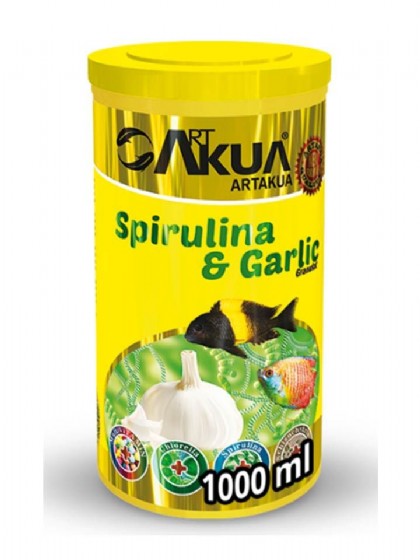 ���� ���� ��� ������� ������  1000 �"� Spirulina & Garlic �������� ARTAKUA