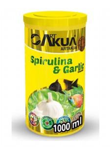 ���� ���� ��� ������� ������  1000 �"� Spirulina & Garlic �������� ARTAKUA