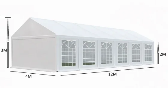���� �������� 4X12 ������ PVC ��� ������ TENT-PRO