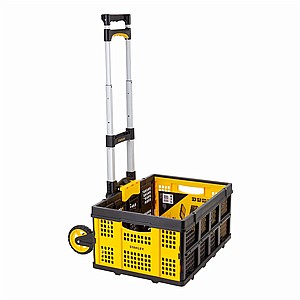 עגלת משא מתקפלת 70 ק"ג + ארגז מתקפל STANLEY עגלת משא מתקפלת 70 ק"ג + ארגז מתקפל STANLEY