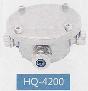 קופסאת חיבורים תת- מימית נירוסטה 3 יציאות HQ-4200 האוויקי HUIQI קופסאת חיבורים תת- מימית נירוסטה 3 יציאות HQ-4200 האוויקי HUIQI