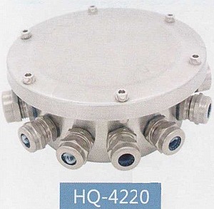 קופסאת חיבורים תת- מימית נירוסטה 12 יציאות HQ-4220 האוויקי HUIQI קופסאת חיבורים תת- מימית נירוסטה 12 יציאות HQ-4220 האוויקי HUIQI