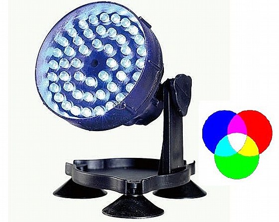 ����� �� ������� ��� ����� ����� ��� LED-48-RGB ������� HUIQI