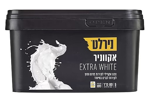 ��� ���� ��� ����/��� ������ ����� 10 ���� NIRLAT EXTRA WHITE