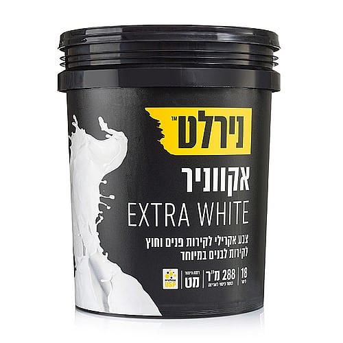 ��� ���� ��� ����/��� ������ ����� 18 ���� NIRLAT EXTRA WHITE