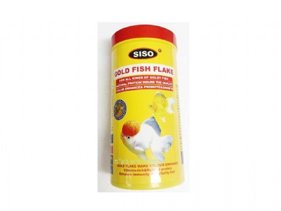 ���� ���� ���  ���� ������  ���� ��� ��� ������ ��� 1000 �"�  SISO GOLD FISH FLAKE 1000 ml