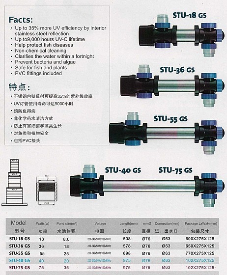 ����� ����� UV ��� ���� 36W ������� ������� ���, ����������, ���� ������� STU-36W ���� JEBAO