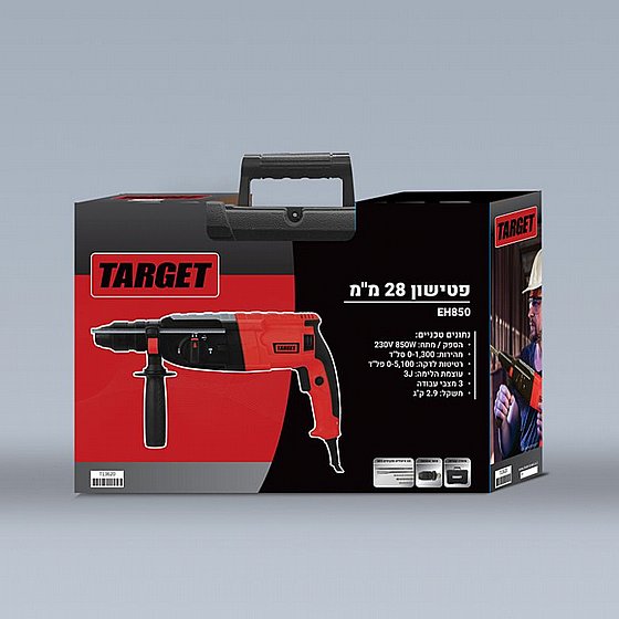 ������ 28 �"� ���� ����� 850W ���� TARGET EH850 SDS PLUS